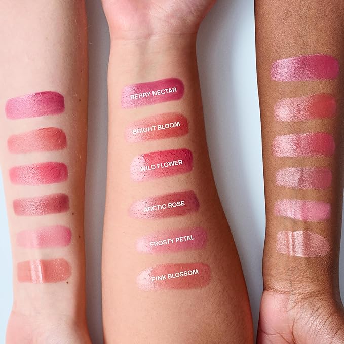 Lumene Invisible Illumination Liquid Blush Frosty Petal 15ml – Buildable Dewy Tint with Arctic Spring Water & Cloudberry Extract – Radiant, Weightless Flush for All Skin Tones