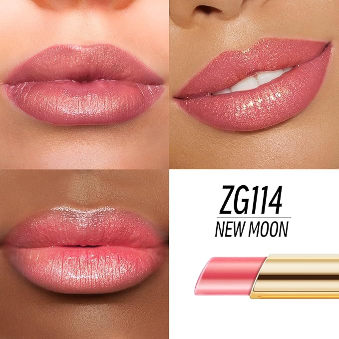 Red Mulberry Pink Lipstick Set for Women Shimmer Tinted Lip Balm Hydrating Moisturizing Lip Gloss Cruelty Free Lip Makeup, DM108/109/114