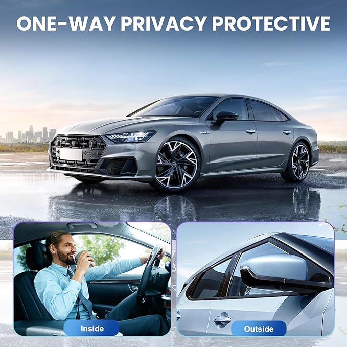 Car Window Tint 20% VLT 24" in x 100'Ft Nano Ceramic Window Tint Roll, 2 Ply Automotive Window Tint Privacy Film for Car Sun Protection, UV & Heat Blocking and Scratch Resistant