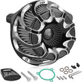 High Flow Air Cleaner Intake Filter Kit Air Filters Cover Drift Style by Eumti