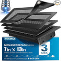 Magnetic Vent Covers with Vent Screen 7x13 Inch, Ceiling Air Vents to Block Dust by YEHANLY
