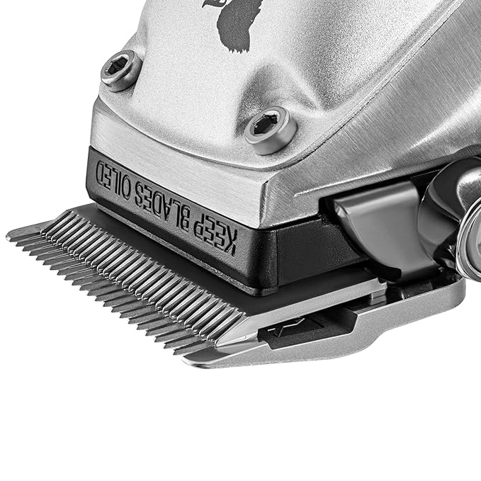 Fagaci Fusion Clipper Ceramic Taper Blade Silver 5X Longer Sharpness