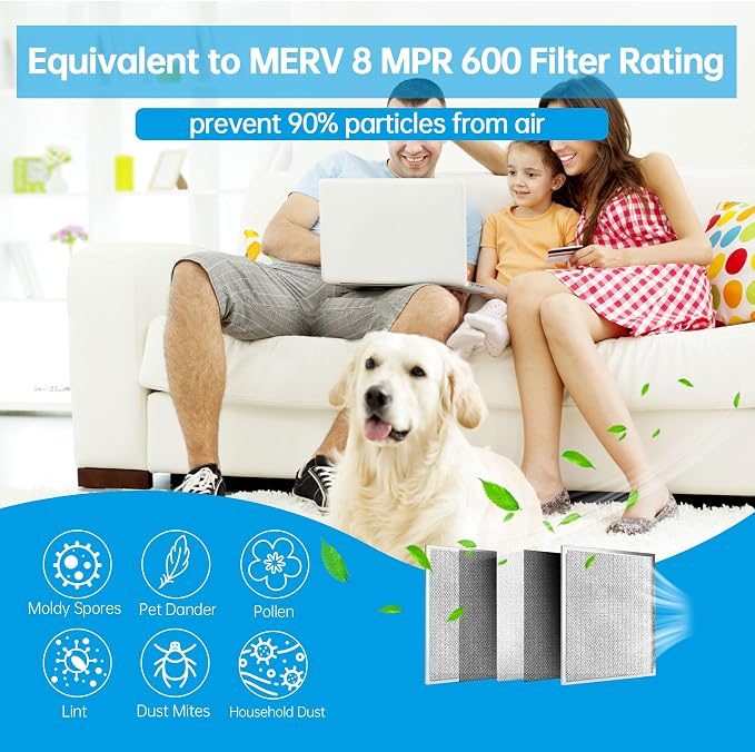 UBeesize 18x24x1 Reusable Electrostatic Air Filter HVAC AC Furnace Filter - Image 6