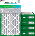 Filterbuy 20x30x4 Air Filter MERV 8 Essential Dust & Allergy Defense, by Filterbuy