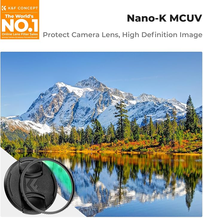 K&F CONCEPT 40.5mm MC UV Lens Protection Filter - Image 2