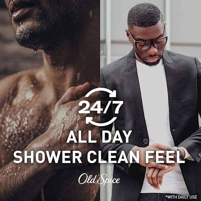Old Spice Refreshing Body Wash for Men, 3X Defense, 24/7 Shower Fresh with Long Lasting Scent, Travel Size, Red Collection, Swagger with Cedarwood Scent, 3 oz