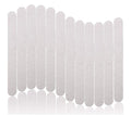 40pcs Wooden Nail Files 180/240 Grit for Natural Nail, Bending Without Breaking