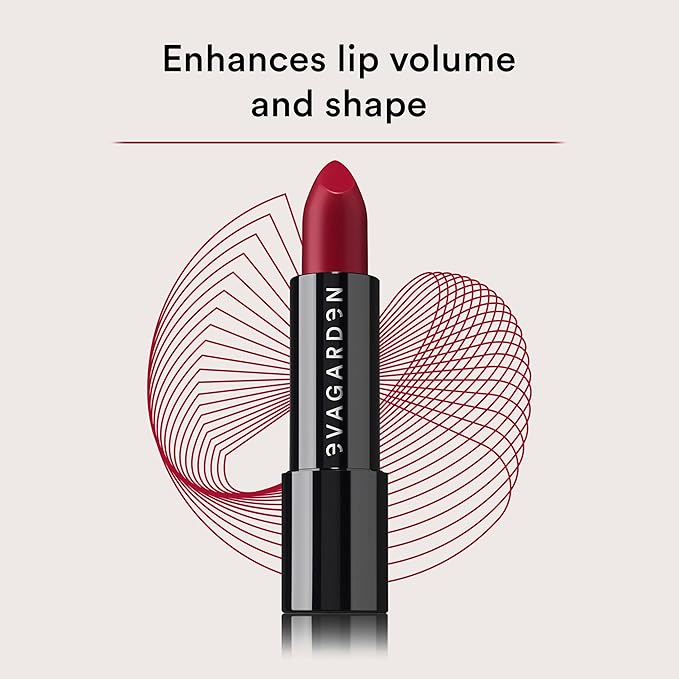 EVAGARDEN Classy Lipstick - Formulated with Natural Oils - Envelopes Your Skin with Satin Effect - Light, Pigmented Blend Gives Full Coverage and Chic Finish Instantly - 614 Brick Red - 0.1 oz