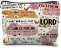 Bible Verse Scripture Christian Makeup Bag, Bible Study Supplies for Women, Faith Gifts, Religious Accessories