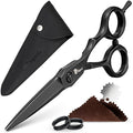 Fagaci Hair Scissors Professional 5.5” 440C Steel for Superior Precision, Extremely Sharp Blades Hair Cutting Scissors for Women & Men, Durable Sharpness Hair Shears for Hair Cutting, Barber Scissors
