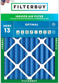 Filterbuy 19.25x23.25x4 Air Filter MERV 13 Optimal Smoke & Allergy Defense by Filterbuy