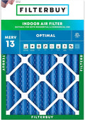 Filterbuy 18x24x4 Air Filter MERV 13 Optimal Smoke & Allergy Defense, by Filterbuy