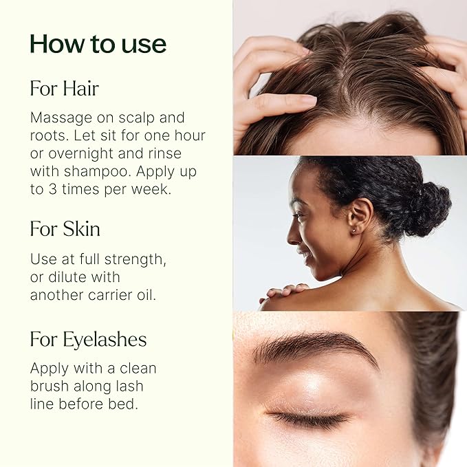 Plant Therapy Castor Oil USDA Organic Cold Pressed 100% Pure Hexane Free 1 Gallon, Conditioning & Healing, for Dry Skin, Hair Growth, Eyelashes