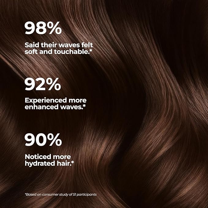 XMONDO Hair Wavetech Hydrating Wave Cream, Vegan Formula Wavy Hair Curl Cream with Coconut and Argan Oil for Definition, Breakage Protection, and Hair Hydration, 5 Fl. Oz