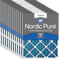 Nordic Pure 12x12x1 Pleated MERV 7 Air Filters 12 Pack by NordicPure