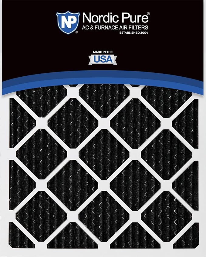 Nordic Pure 16x25x1 Pure Carbon Pleated Odor Reduction Furnace Air Filters 12 - Image 5