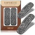 Rhinestone and Crystal Hair Clips 2-Pack, Sparkly Barrettes & Elegant Bling Accessories for Women & Girls(Set18)