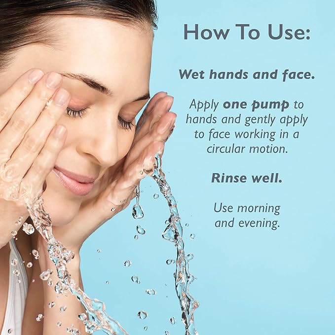 Restorsea Reviving Cleanser – Gentle Gel Face Wash for Normal to Dry Skin – Removes Makeup – With Vibransea™ Complex & Songyi Mushroom – Hypoallergenic, Sulfate-Free, Non-Comedogenic 6.7oz