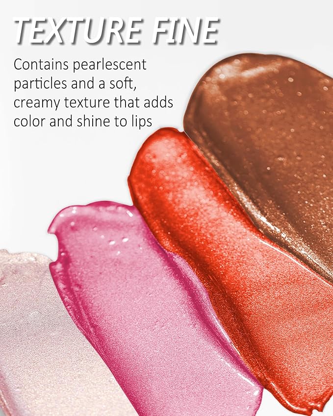 Diamond Red Brown Lip Gloss, Matte Metallic Shimmer Non-Stick Lipgloss, Long-Lasting Waterproof Smudge Proof Liquid Lipstick, Sparkle Lip Tint Stain, Thanksgiving Makeup Gift for Women Girl-05