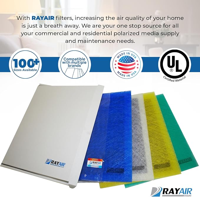 RAYAIR SUPPLY 16x22 Replacement Filter Pads Compatible - Image 3
