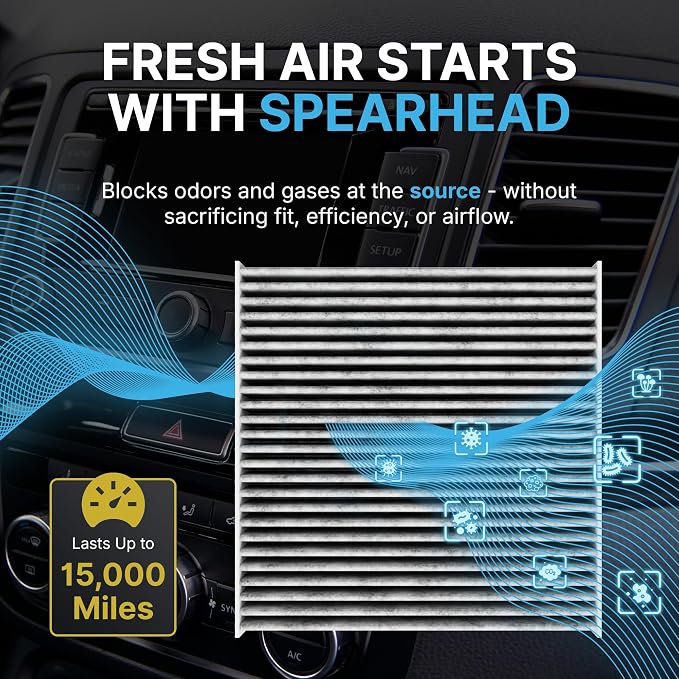 Spearhead Odor Defense Breathe Easy AC & Heater Cabin Filter | Fits 2007-2018 X5 - Image 5