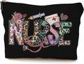 Nurse Makeup Bags,Nurse Gifts for Women,Nurse Cosmetic Bags With Zipper,Nurse Gifts for Nursing Student,Student Nurse Gifts