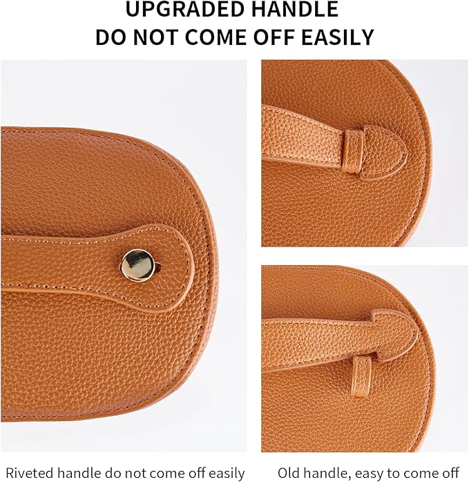 Makeup Bag, Toiletry Bag with Removable Zippered Inner Pocket, Portable Cosmetic Bag, Makeup Organizer for Woman (Light Khaki)