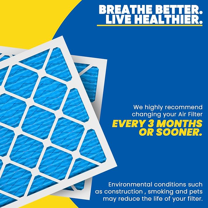 Maycold 16x20x1 MERV 11 Air Filters, Pleated HVAC Furnace Filter - Image 6