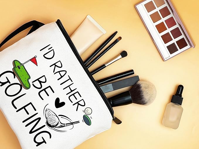Golf Gifts,Golf Balls for Women,Small Golf Bag,Golf Ball Bag,Purse Makeup Bag,Cosmetic Bag for Purse,Birthday Gifts for Friends Female,Gifts for Golfers,Golf Accessories,Christmas