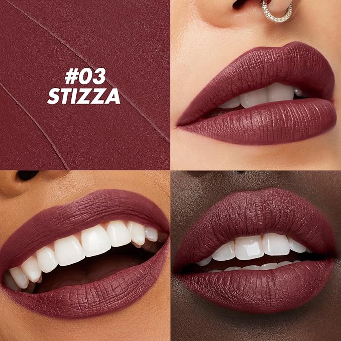 FOCALLURE Ultra Chic Lipstick,Rich Vitamin E Lip Crayon,Lightweight Color without Drying or Fading,Long Lasting Waterproof Lips Makeup,STIZZA