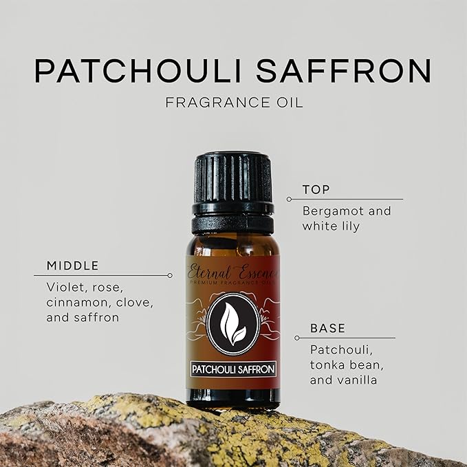 Patchouli Saffron - Premium Grade Fragrance Oils - 10ml - Scented Oil
