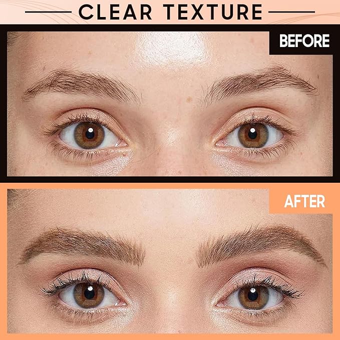 Eyebrow Pen - Upgraded 3D Liquid Eye Brow Microblading Pencil With Micro 4 Point Lift & Brow Pen Snatch, Long-Lasting Waterproof (Dark Brown)