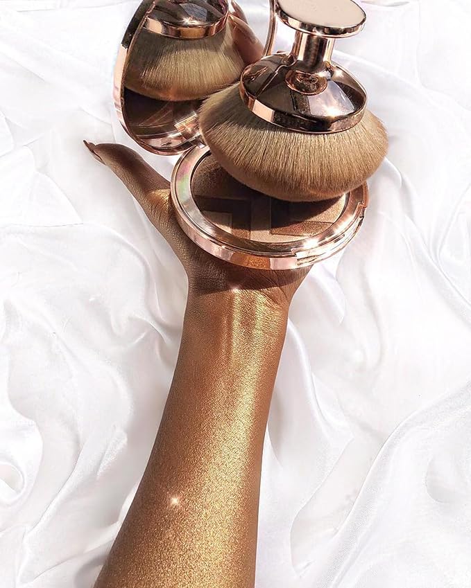 Extra Large Body Makeup Brush Self Tanner Kabuki Foundation Brush for Leg Face Makeup, Back Lotion Sunscreen Applicator Self Tanning Bronzer Blending Brush for Liquid Beauty Cream Blush Concealer