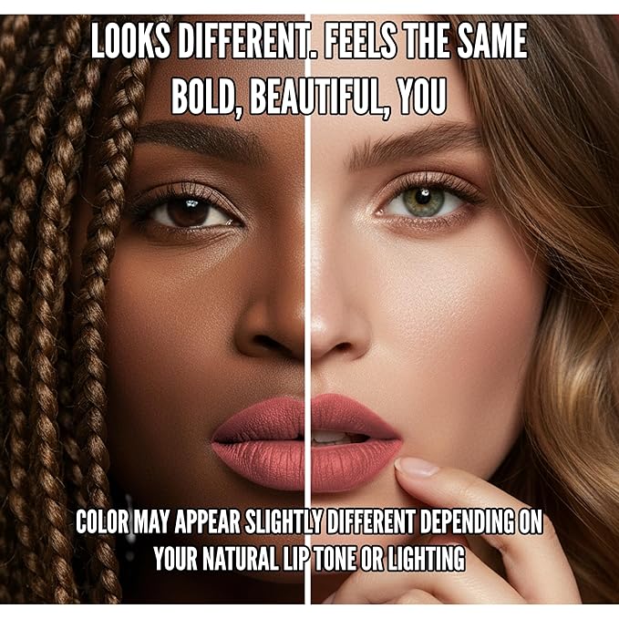 Mynena Terracota Long Lasting Lipstick for Women Waterproof & Transfer-Proof | Hydrating with Shea Butter | Bold Pigment Intense Matte Color Lip Stain | Talc-Free & Vegan Product that Performs | Zoe