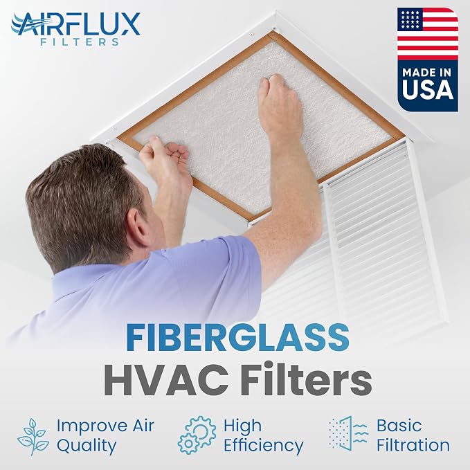 Fiberglass Air Filter -20x20x2Air Filter 12 Pack - Image 2