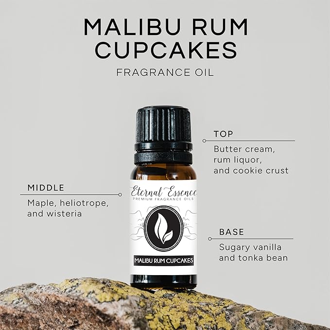 Malibu Rum Cupcakes Premium Grade Fragrance Oil - 10ml - Scented Oil