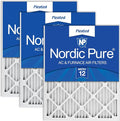 Nordic Pure 14x30x1 Pleated MERV 12 Air Filters 3 Pack by NordicPure