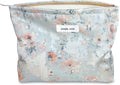 STARDW Aesthetic Floral Makeup Bag Cute Small Cosmetic Bags for Women Girls, Travel Toiletry Bag Large Capacity Zipper Makeup Pouch, Purse Organizer Pouches (Aesthetic Roses)