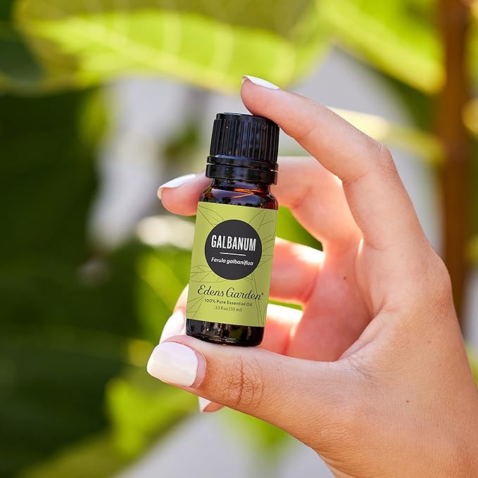 Edens Garden Galbanum Essential Oil- 100% Pure Premium Grade, Undiluted, Natural, Therapeutic, Aromatherapy, The Best for Diffuser, Skin, Candle, Laundry 10 ml (.33 fl oz)