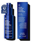 Allies of Skin Copper Tripeptide & Ectoin Advanced Repair Face Serum | Hydrating Moisturizer for Dry Skin | Anti Aging Skincare with Peptides | Treat Fine Lines & Wrinkles (1 Fl. oz)