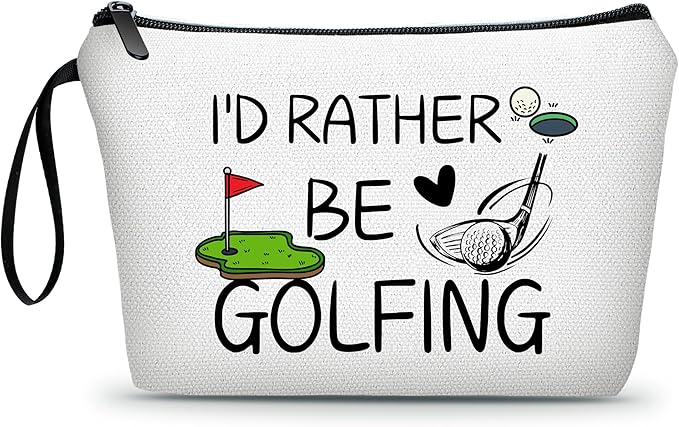 Golf Gifts,Golf Balls for Women,Small Golf Bag,Golf Ball Bag,Purse Makeup Bag,Cosmetic Bag for Purse,Birthday Gifts for Friends Female,Gifts for Golfers,Golf Accessories,Christmas