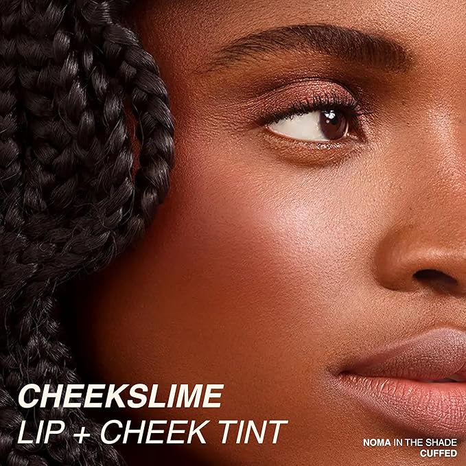 Freck Beauty CHEEKSLIME Lip & Cheek Tint - Liquid Cream Blush, High Impact Pigments, Blends Seamlessly, Dries Down to Natural Flush for All Skin Tones | CUFFED (Soft Pink)