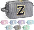 YOOLIFE Birthday Gifts for Mom, Mom Gifts from Daughter, Mother In Law Gifts, Mama Gift Idea, Personalized Gifts for Women, Initial Makeup Bag for Women Z