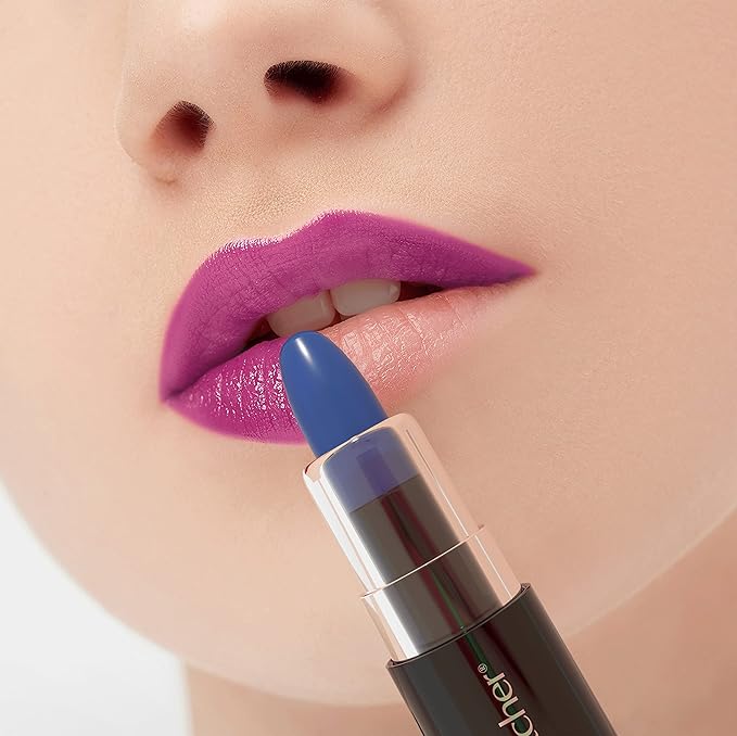 MOODmatcher LIVAURA Original Color Changing Lipstick – 12 Hours Long-Lasting, Moisturizing, Smudge-Proof, Glamorous Personalized Color, Premium Quality – Made in USA (Dark Blue)