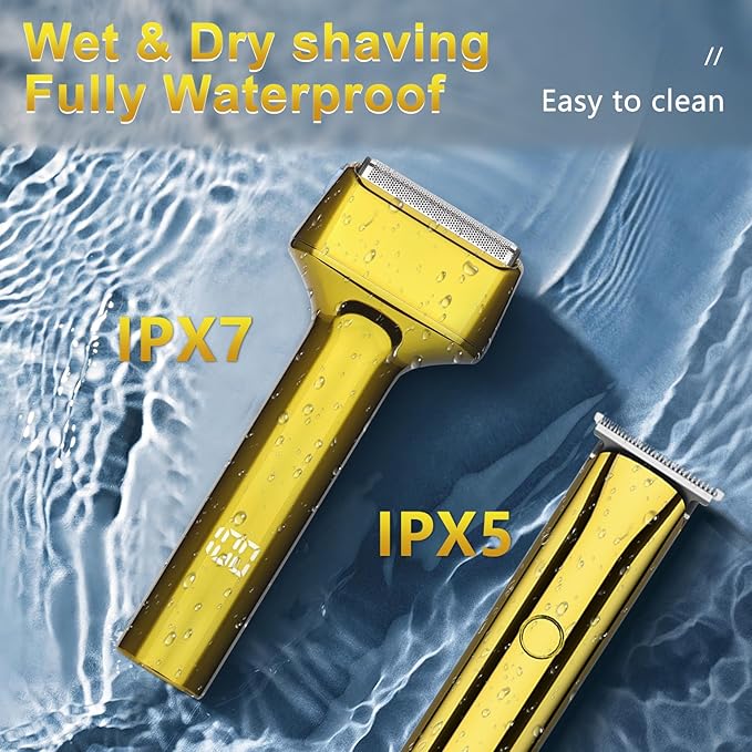 GSKY Hair Clippers for Men, Professional Barber Clippers and Trimmers Set