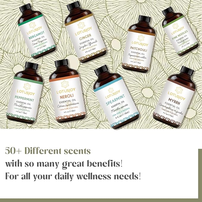 Agarwood Essential Oil, Pure Natural Organic Oud Essential Oil for Diffuser Meditation and DIY Cosmetic Making - 4 Oz