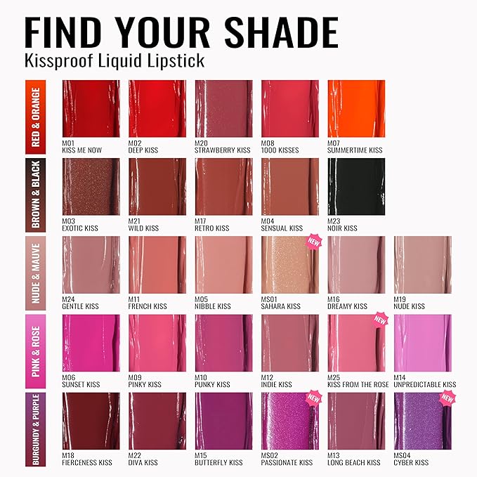 Oulac Matte Liquid Pink Nude Lipstick for Women 3PCS, Pink Nude Lip Stain Long Lasting Waterproof, No Transfer, Creamy High Pigmented Formula with Rose Oil, Vegan & Cruelty-Free (M16+M19+M24)