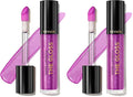 REVLON Super Lustrous Lip Gloss, Non-Sticky, Hydrating, High Shine Finish, 230 Sugar Violet, 0.13 oz (Pack of 2)