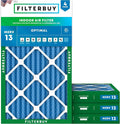 Filterbuy 10x20x2 Air Filter MERV 13 Optimal Smoke & Allergy Defense, by Filterbuy
