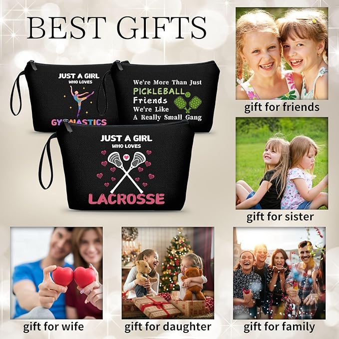 Girls Lacrosse Bag Lacrosse Friends Birthday Gifts Ideas for Women Girls